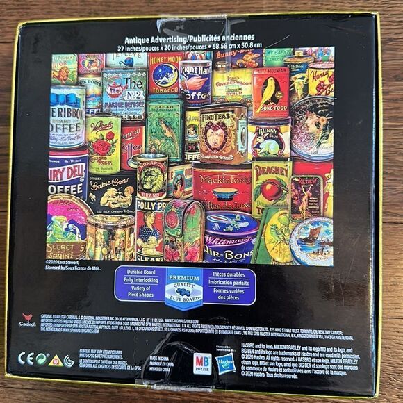 Milton Bradley Big Ben Luxe Antique Advertising 1000 piece puzzle - Picture 4 of 4